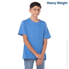 Youth’s Heavy Weight Crew Neck Short Sleeve T-Shirt