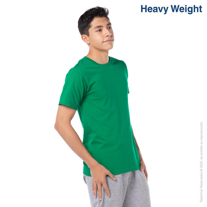 Youth’s Heavy Weight Crew Neck Short Sleeve T-Shirt